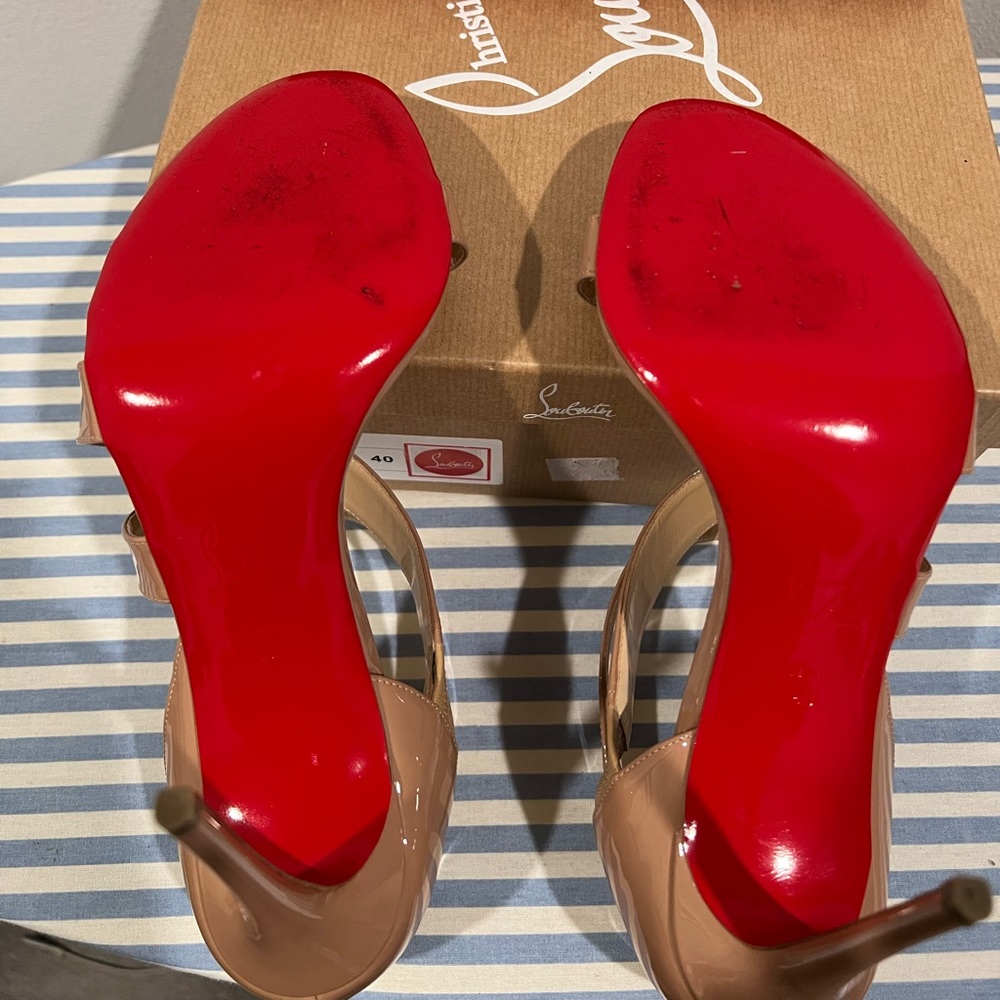 Christian Louboutin Heels World Copine 100 - Picture 4 of 5
